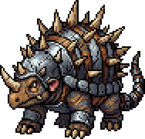 Dillo Guardian — the only Aether that can reach a fourth defence stage.