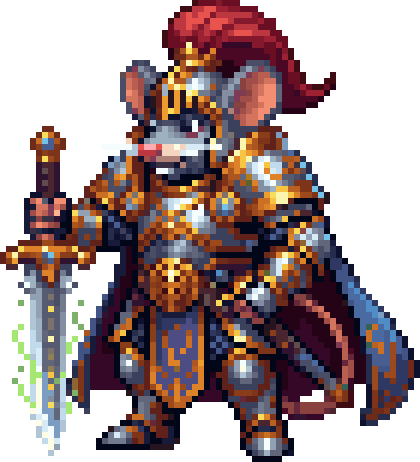 Mouse Lord — Combo archetype, a dance chain that breaks on a miss.